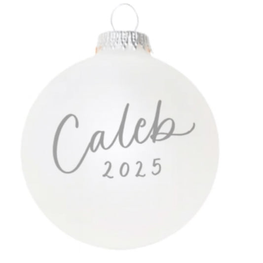 Ornament, Baby Boy's First Christmas Tree