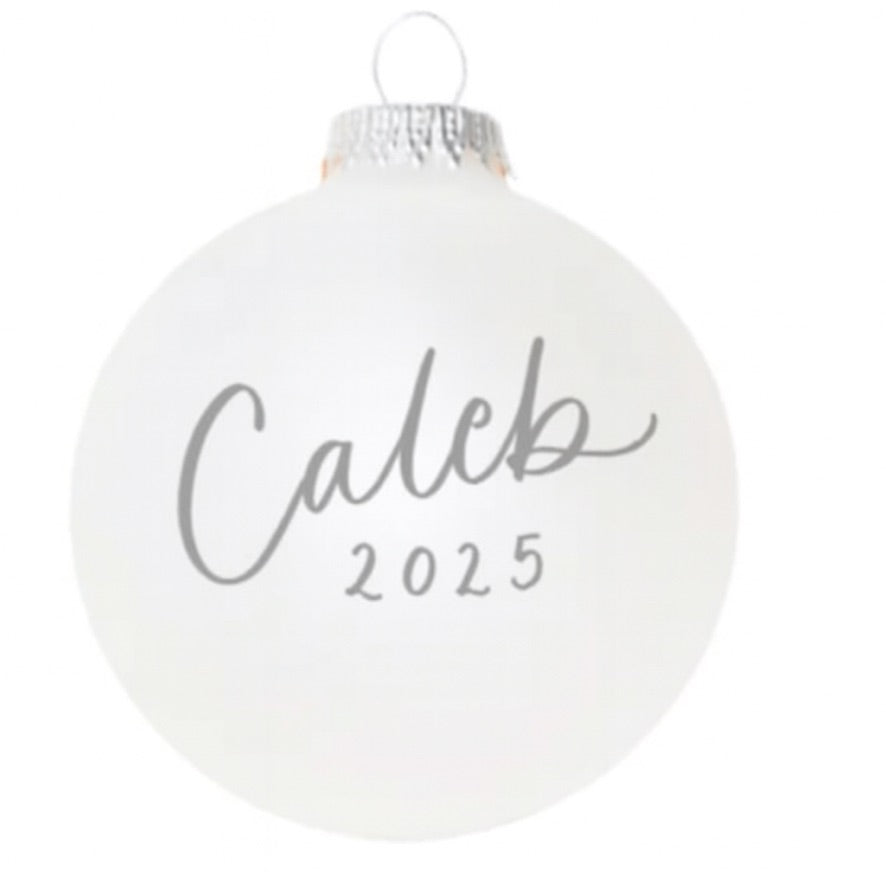 Ornament, Baby Girl's First Christmas Tree