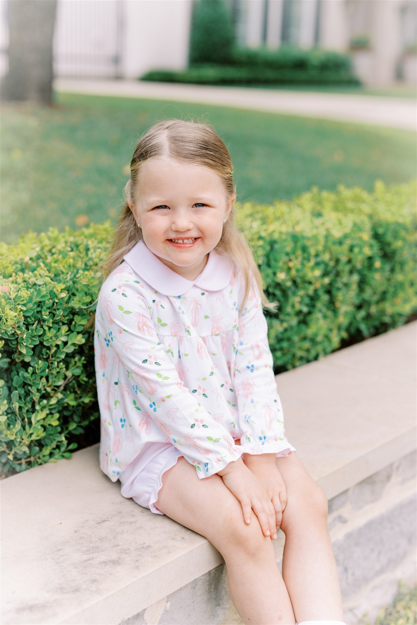 En Point Long Sleeve Bloomer Set