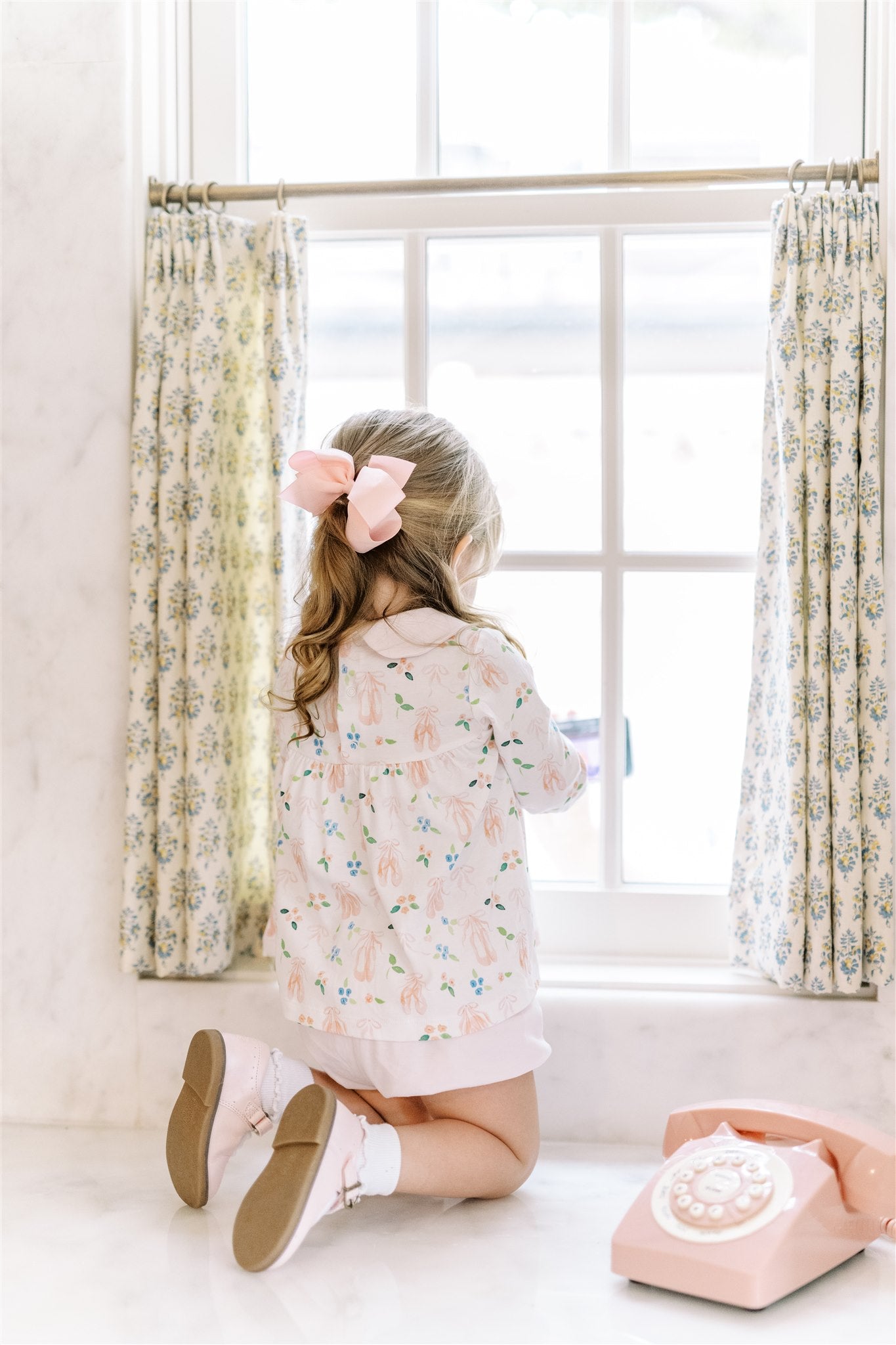 En Point Long Sleeve Bloomer Set