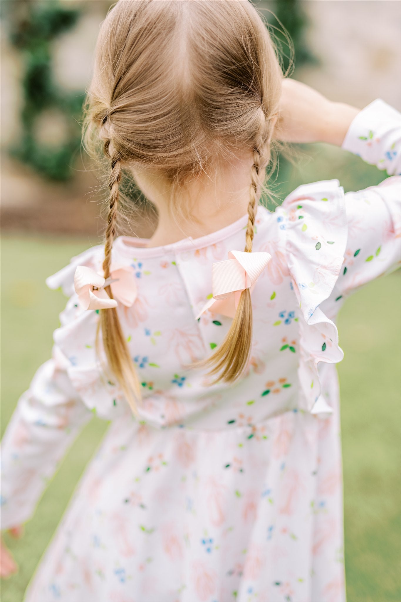 En Point Long Sleeve Twirl Dress