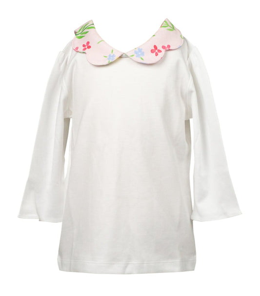 English Garden Long Sleeve Girl Shirt