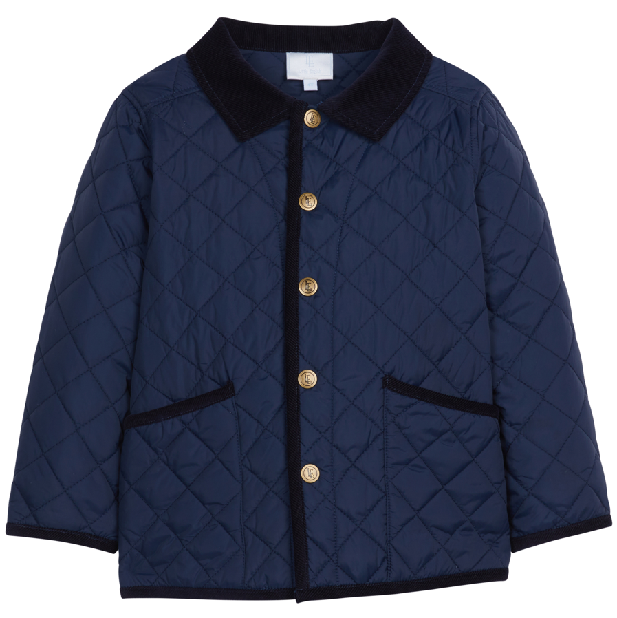 Classic Quilted Jacket, Navy