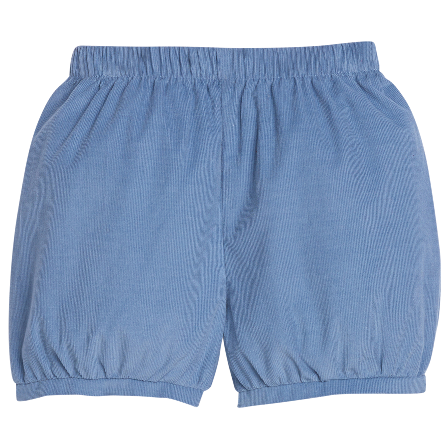 Banded Shorts, Stormy Blue Corduroy