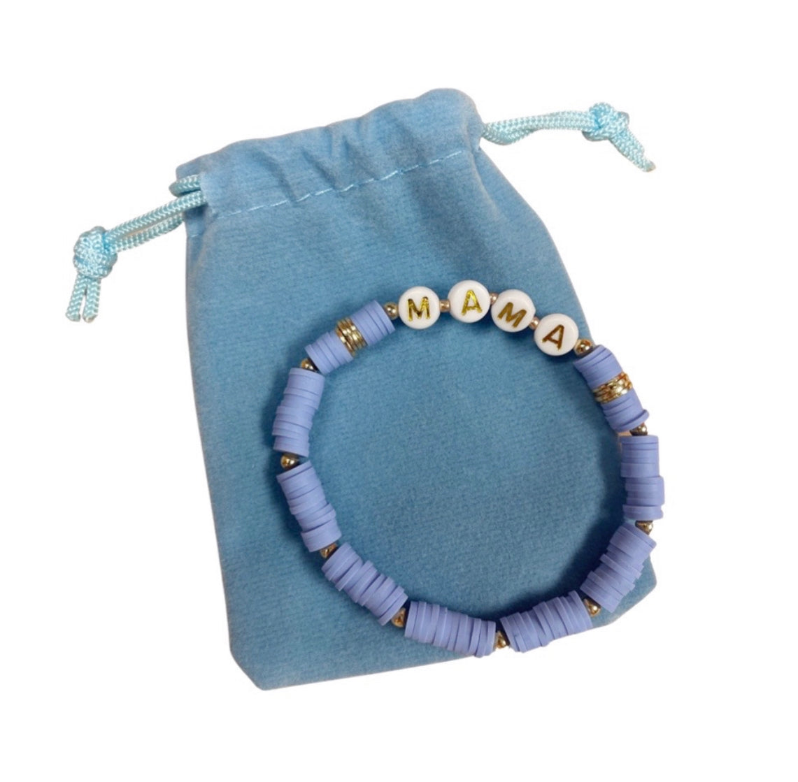 Mama Bracelet, Periwinkle Blue