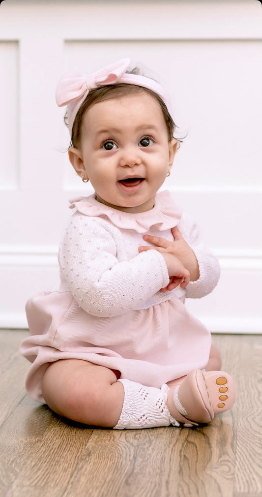 Corduroy Bubble with Bitty Dot