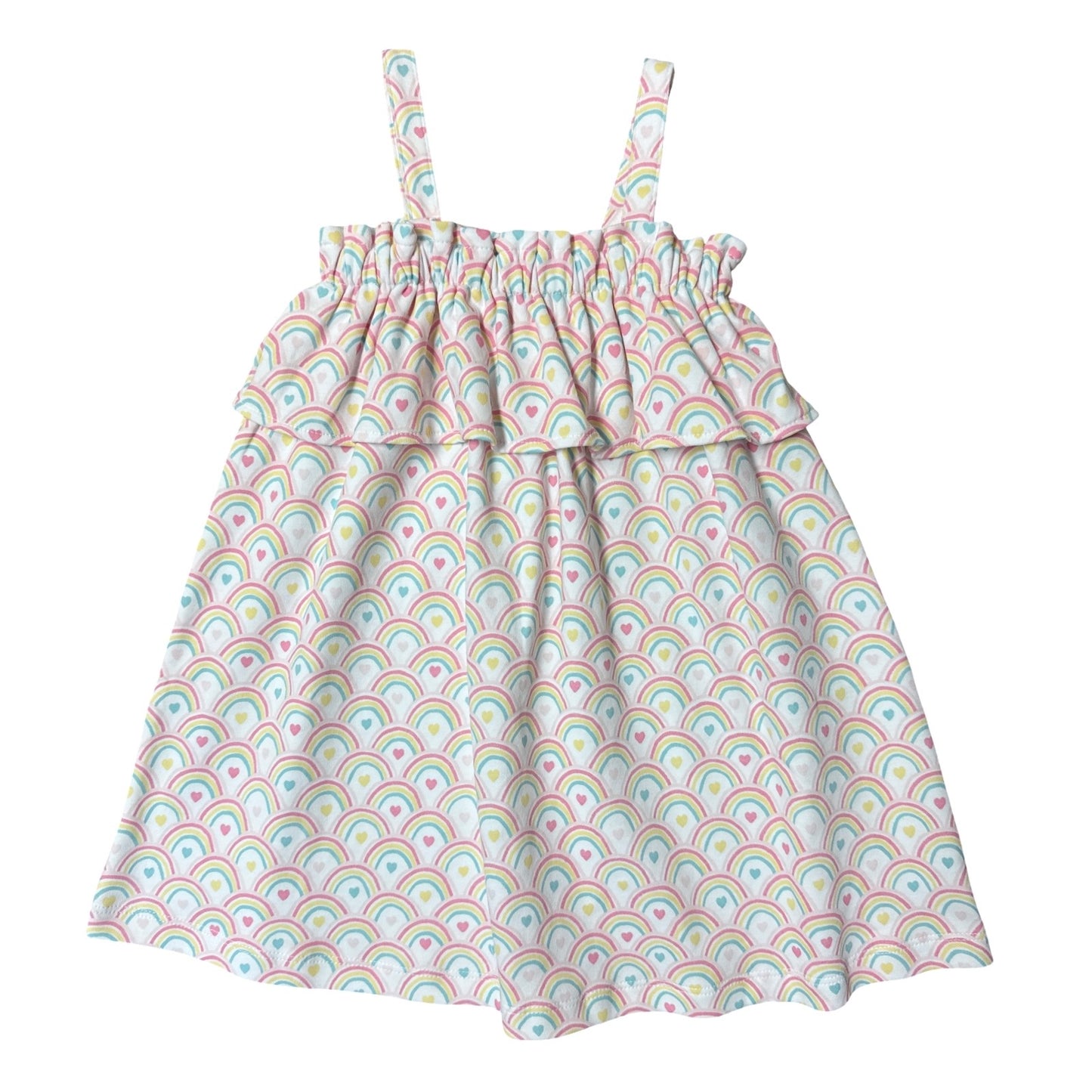 Rainbow Print Sundress