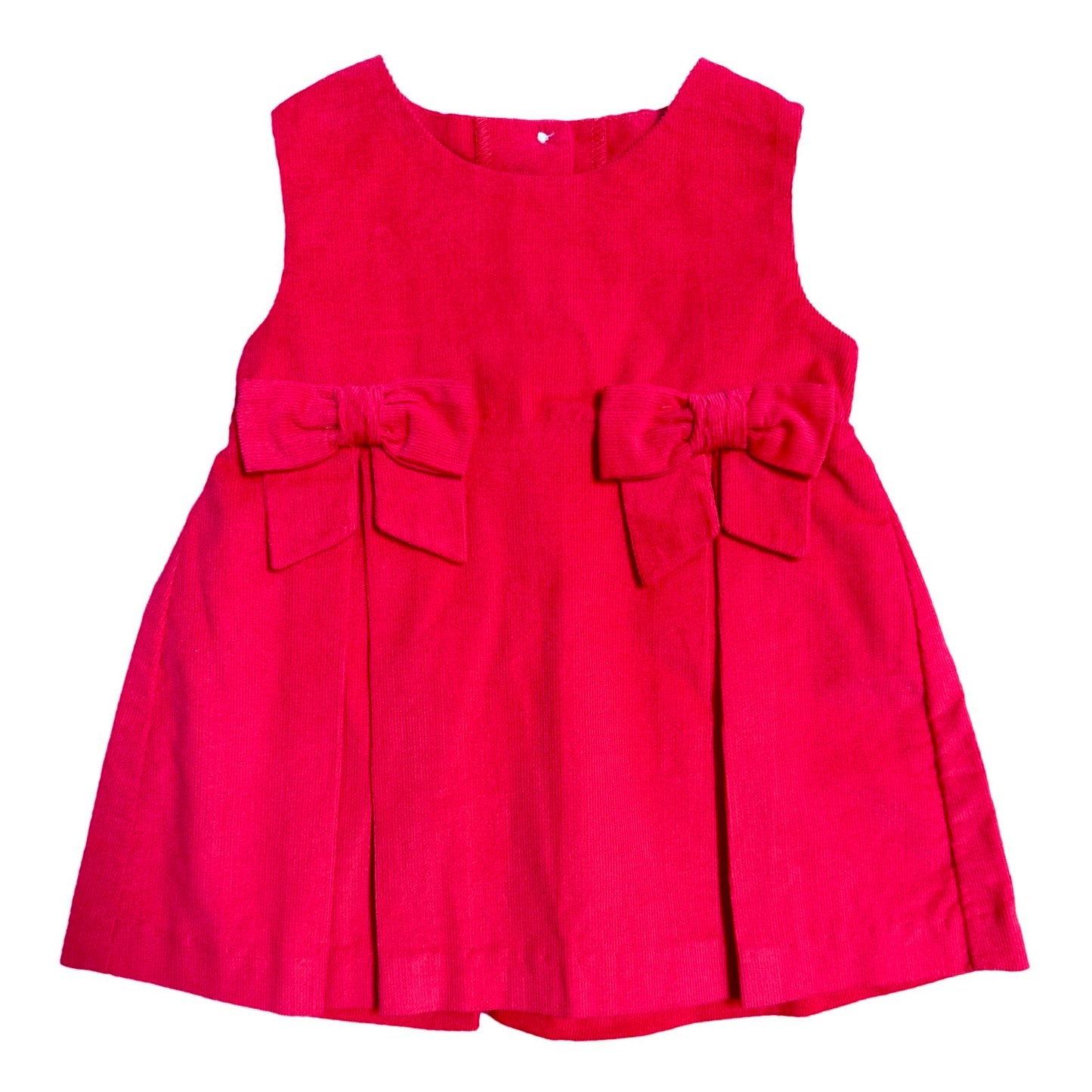 Windsor Red Corduroy Jumper Dress