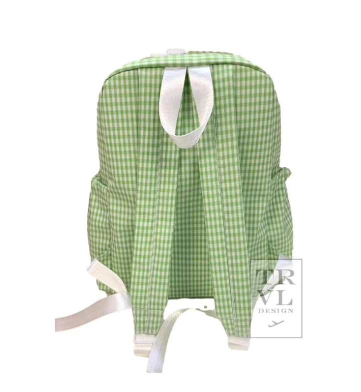 Backpacker, Gingham Leaf Green