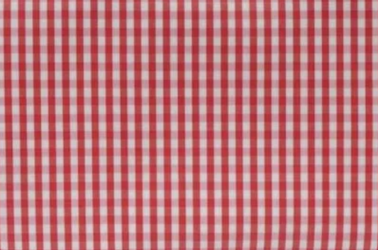 Applique Letters, Gingham Red (sold individually- only works with TRVL coated items)