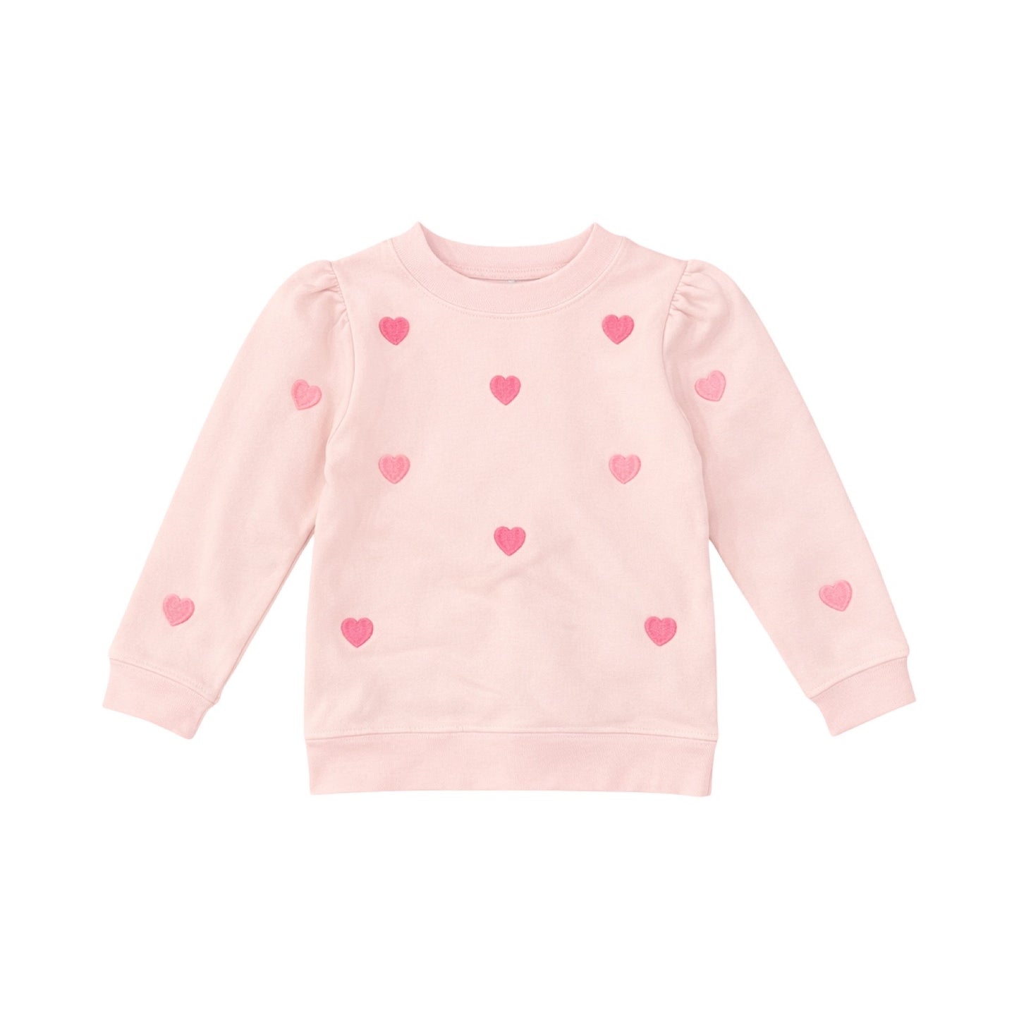 All Over Sweetheart Sweatshirt, Hearts