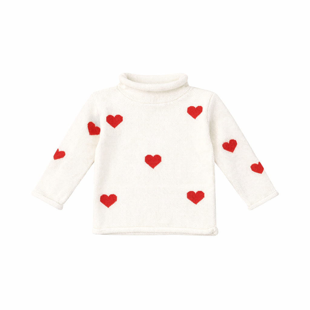 All Over Rollneck, Hearts
