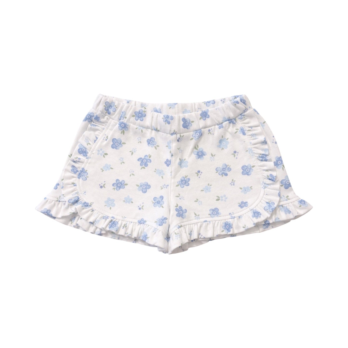Classic Ruffle Play Short, Flowers
