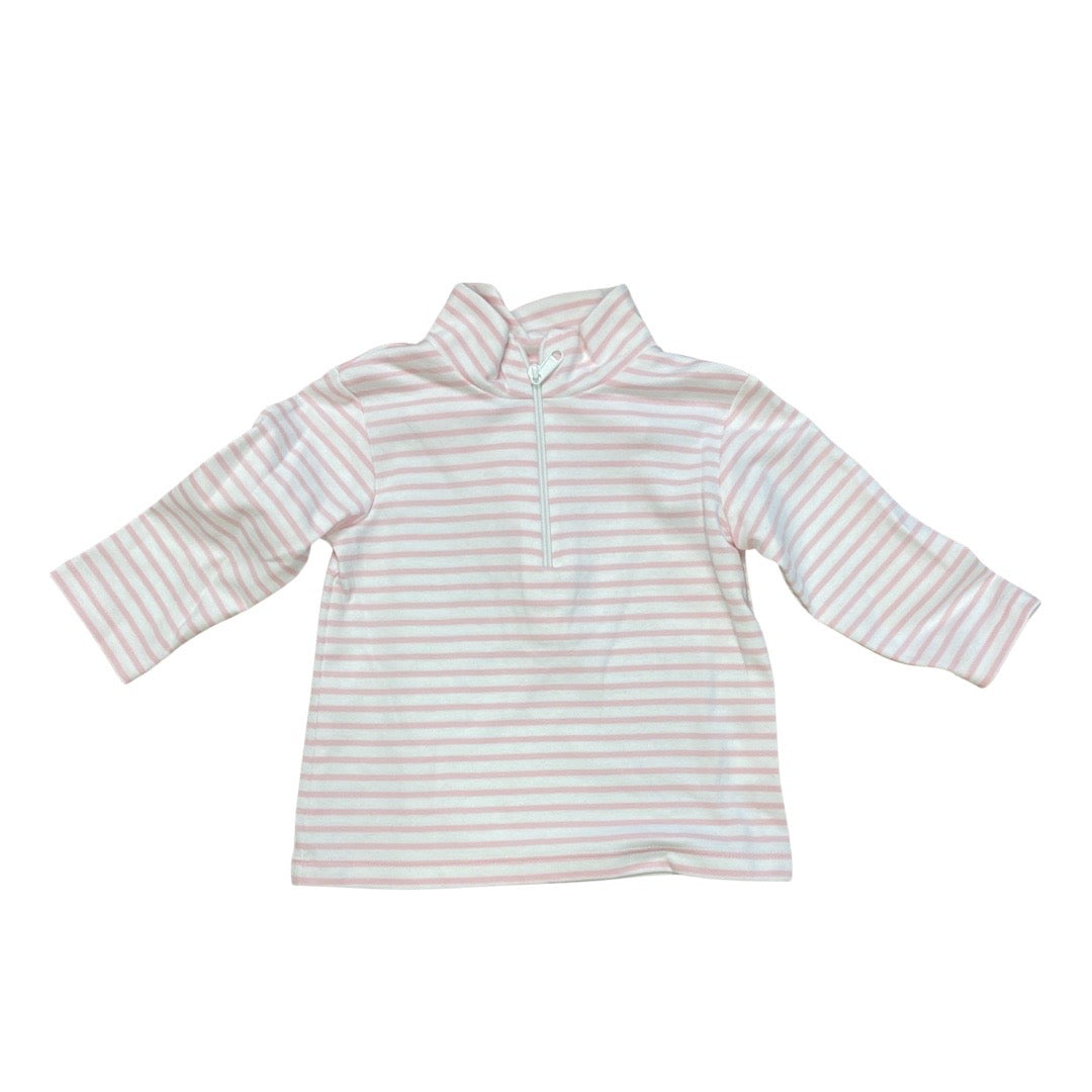 Cooper Half Zip Pink Knit Jacket