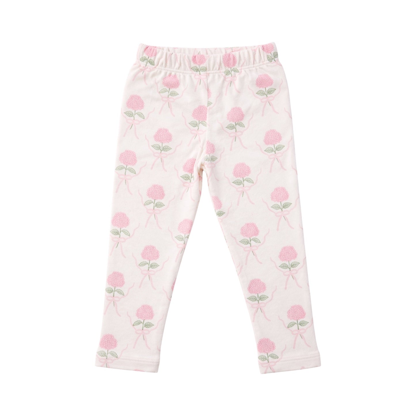 Printed Leggings, Hydrangeas