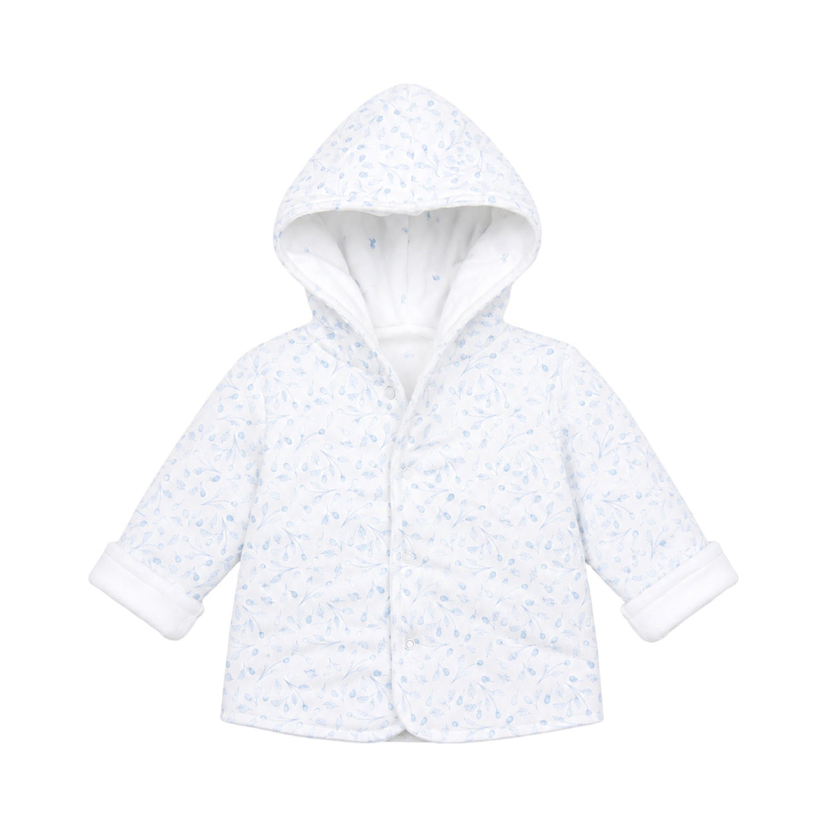 Little Leave Reversible Velour Hooded Jacket