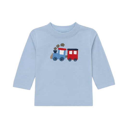 Long Sleeve Applique T-Shirt, Train