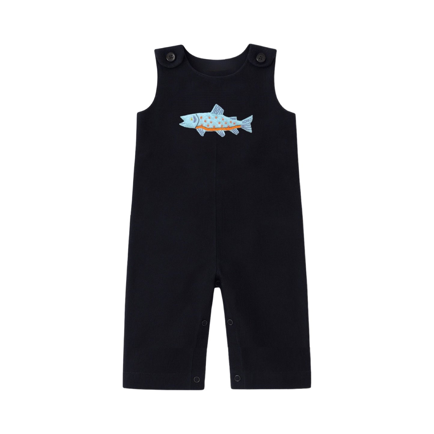 Applique Corduroy Longall, Trout