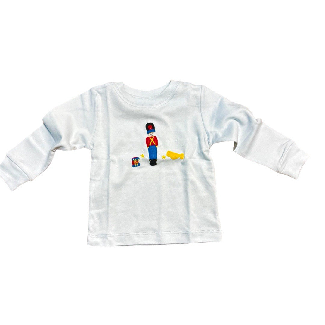 Long Sleeve T-Shirt Nutcracker Applique