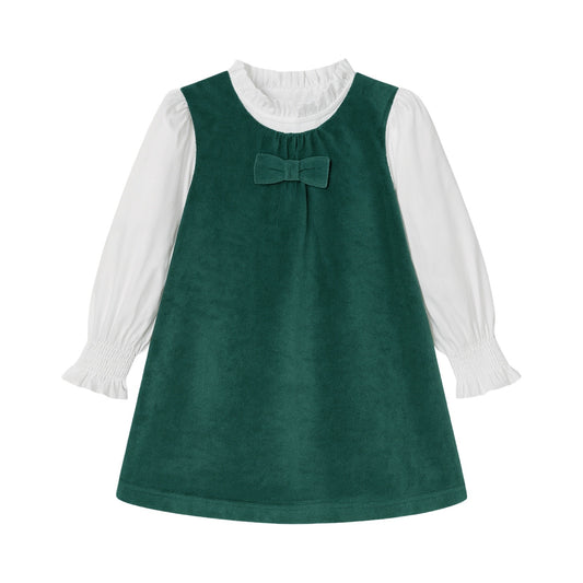 Amelia Velvet Dress Set