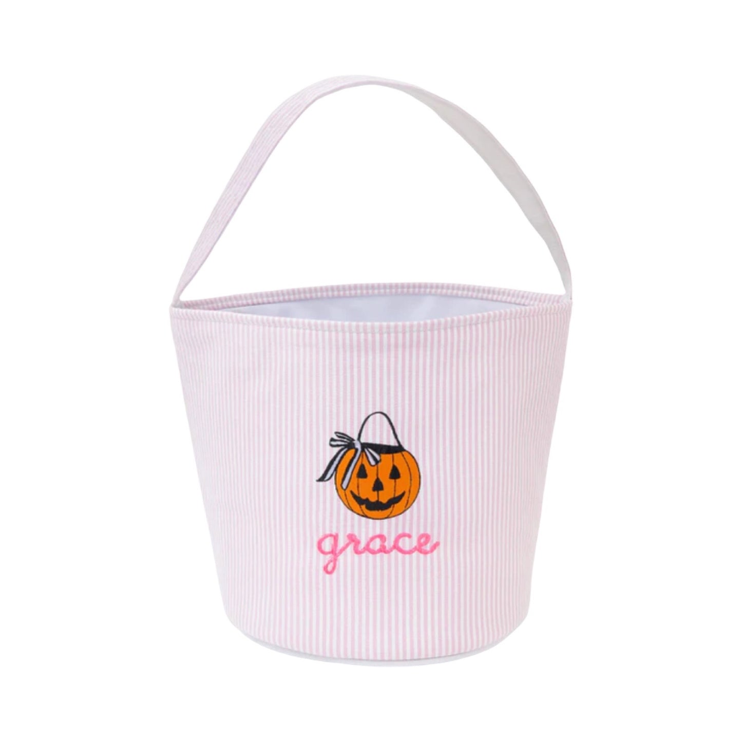 Seersucker Tote, Pink