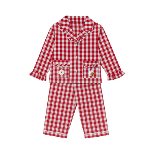 Girl's Milk & Cookies Pajamas