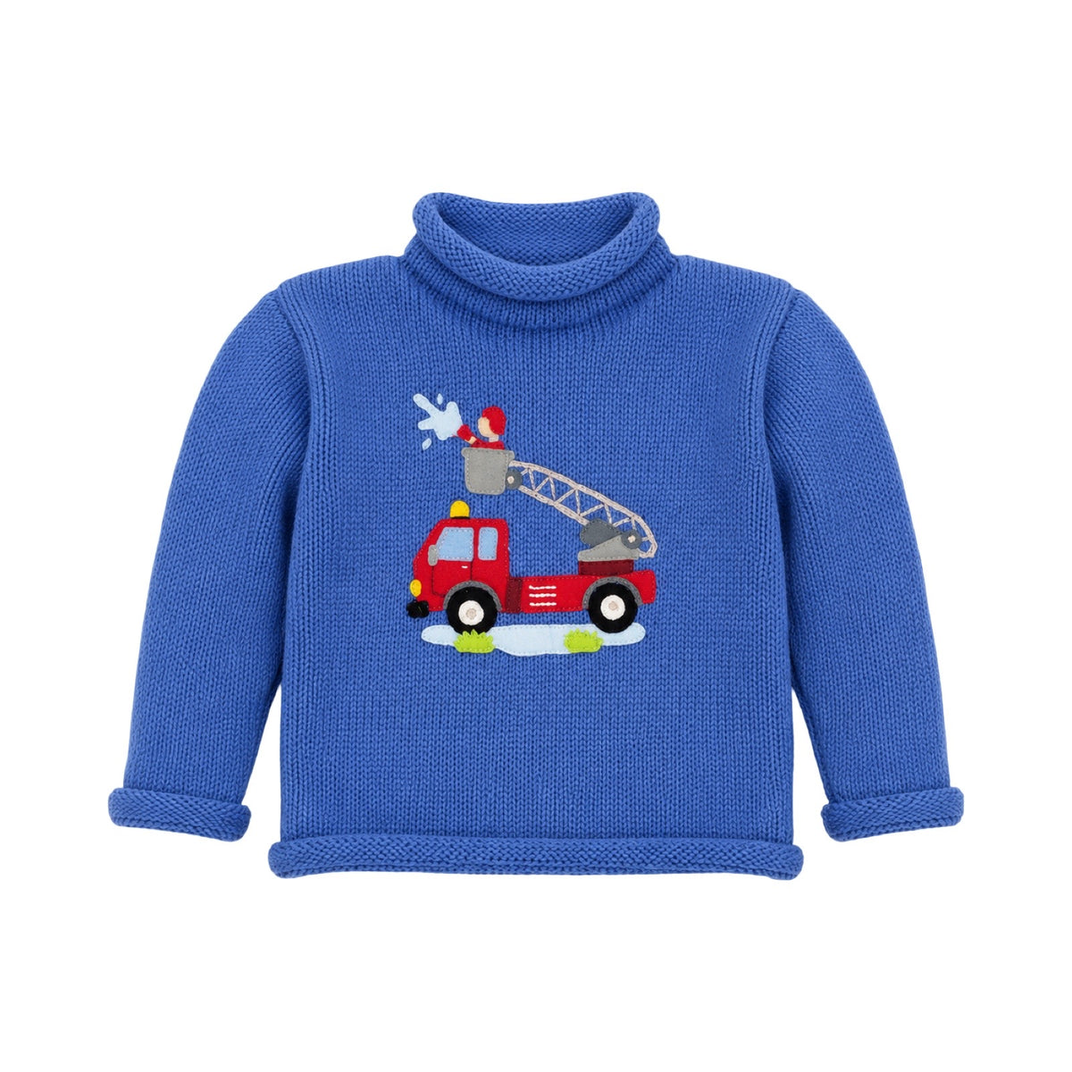 Rollneck Chunky Sweater, Little Hero