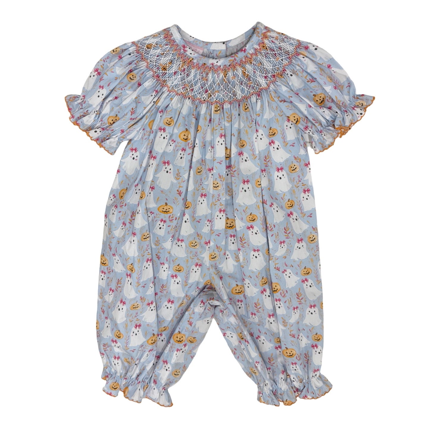 Halloween Ghost Ghost Print Long Bishop Bubble