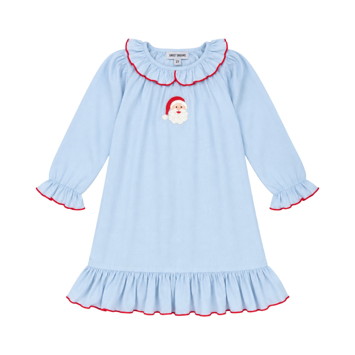 Girl's Santa Nightgown