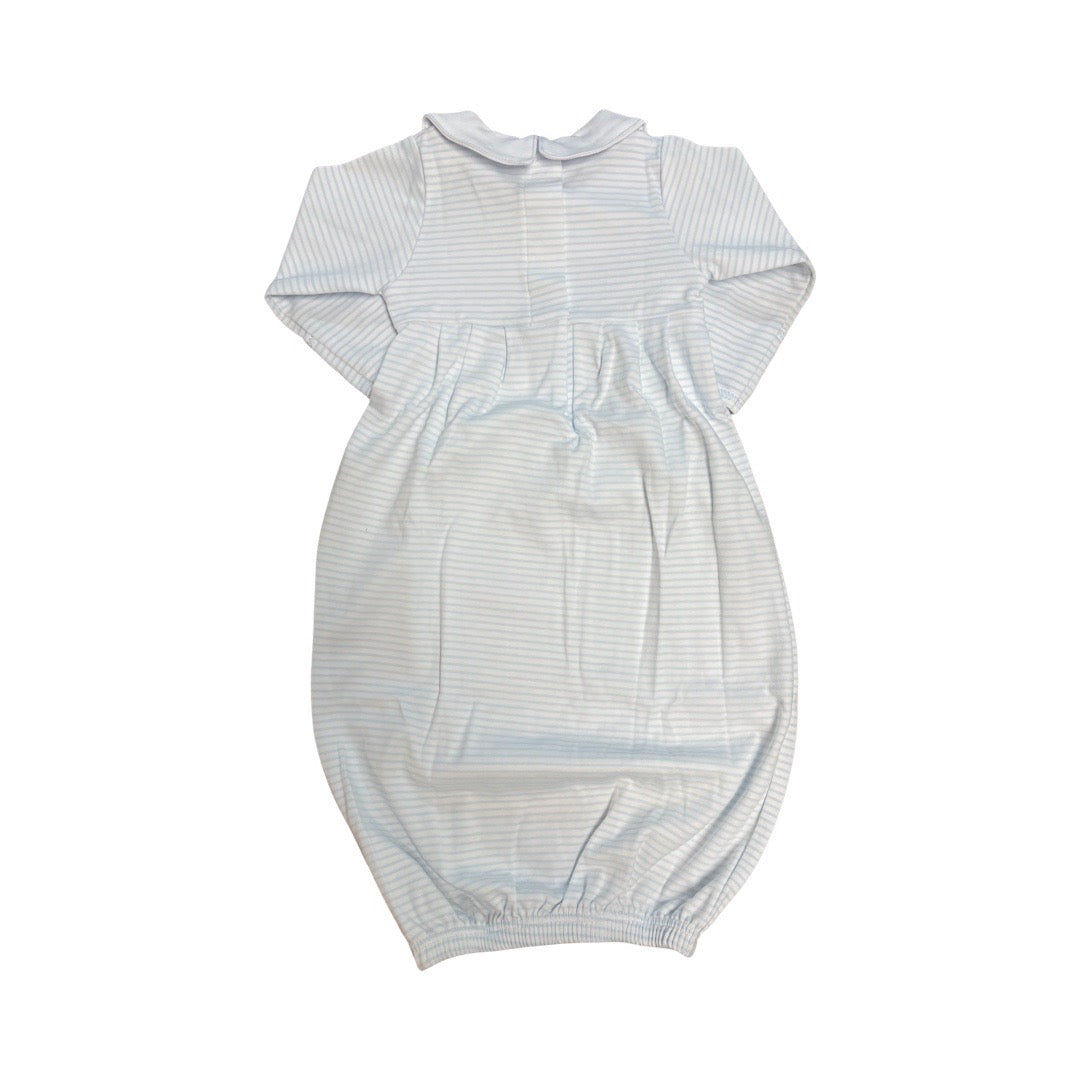 Jessica & Jack Smocked Collared Boy Gown