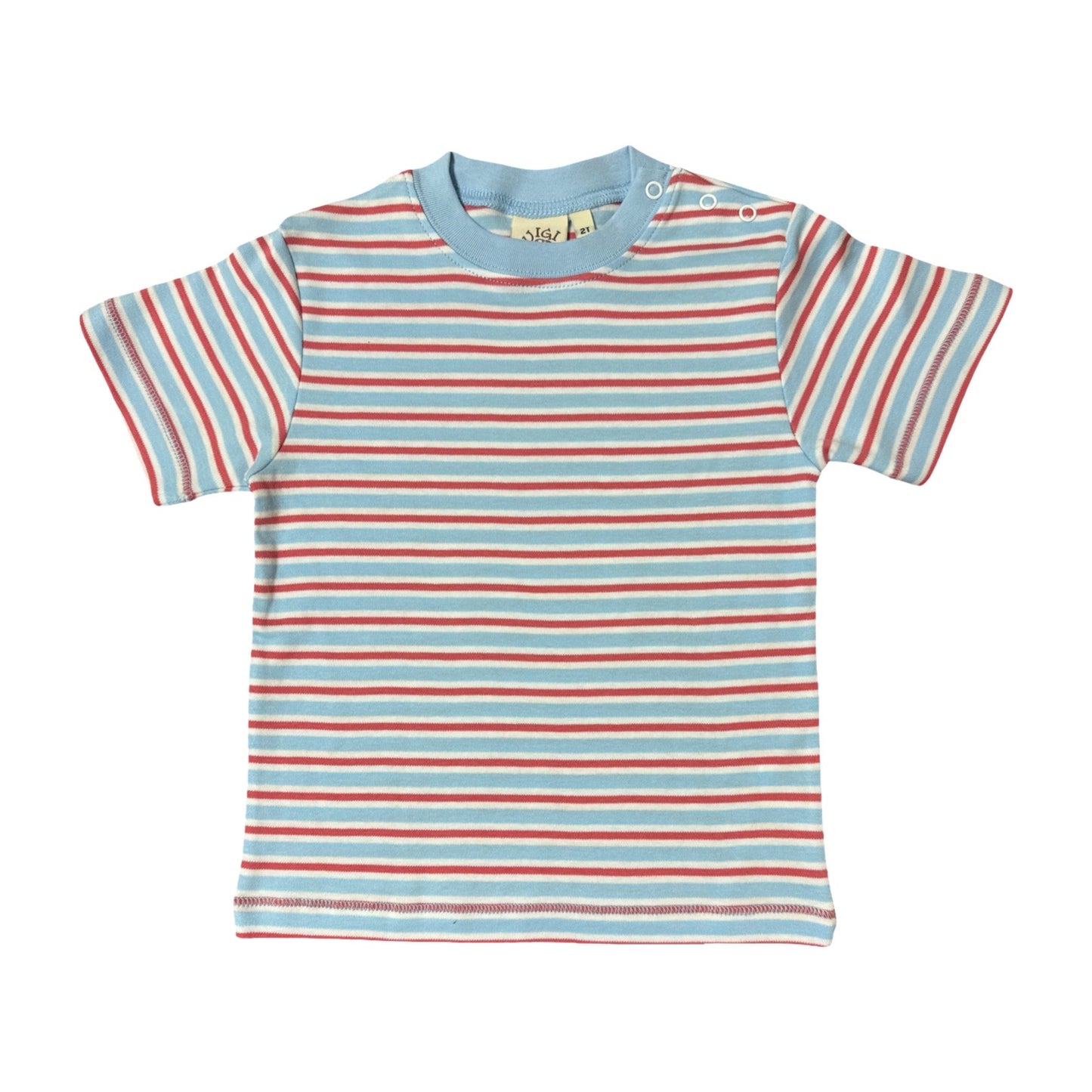 Boy's Summer Stripe Short Sleeve T-Shirt