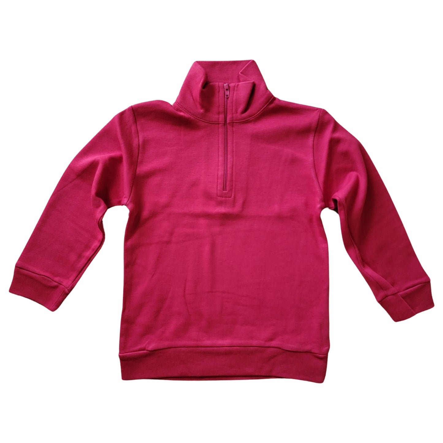 Half Zip Shirt, Red