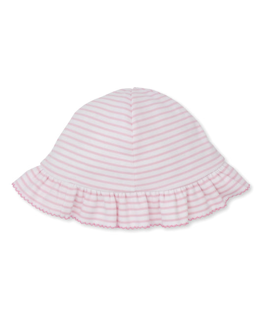 Pink Stripe Floppy Hat