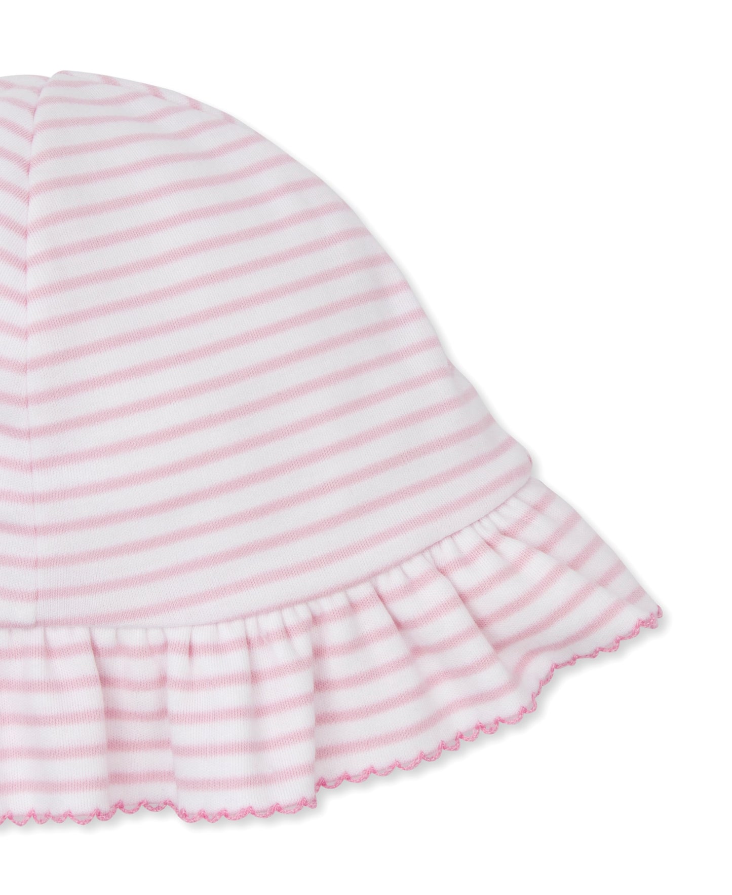 Pink Stripe Floppy Hat