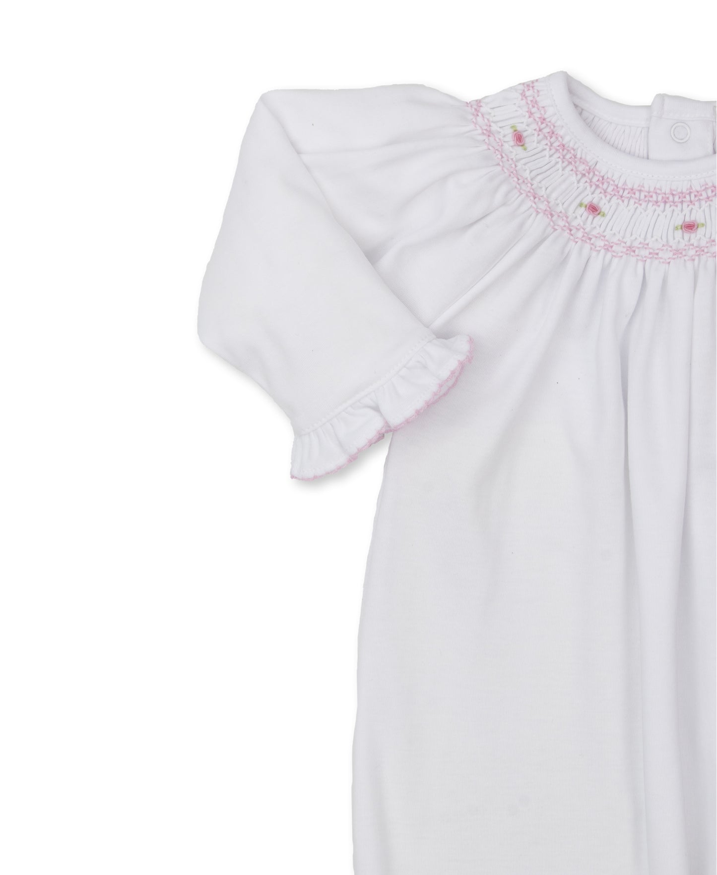 Smocked White Sack CLB Fall Bishop 23