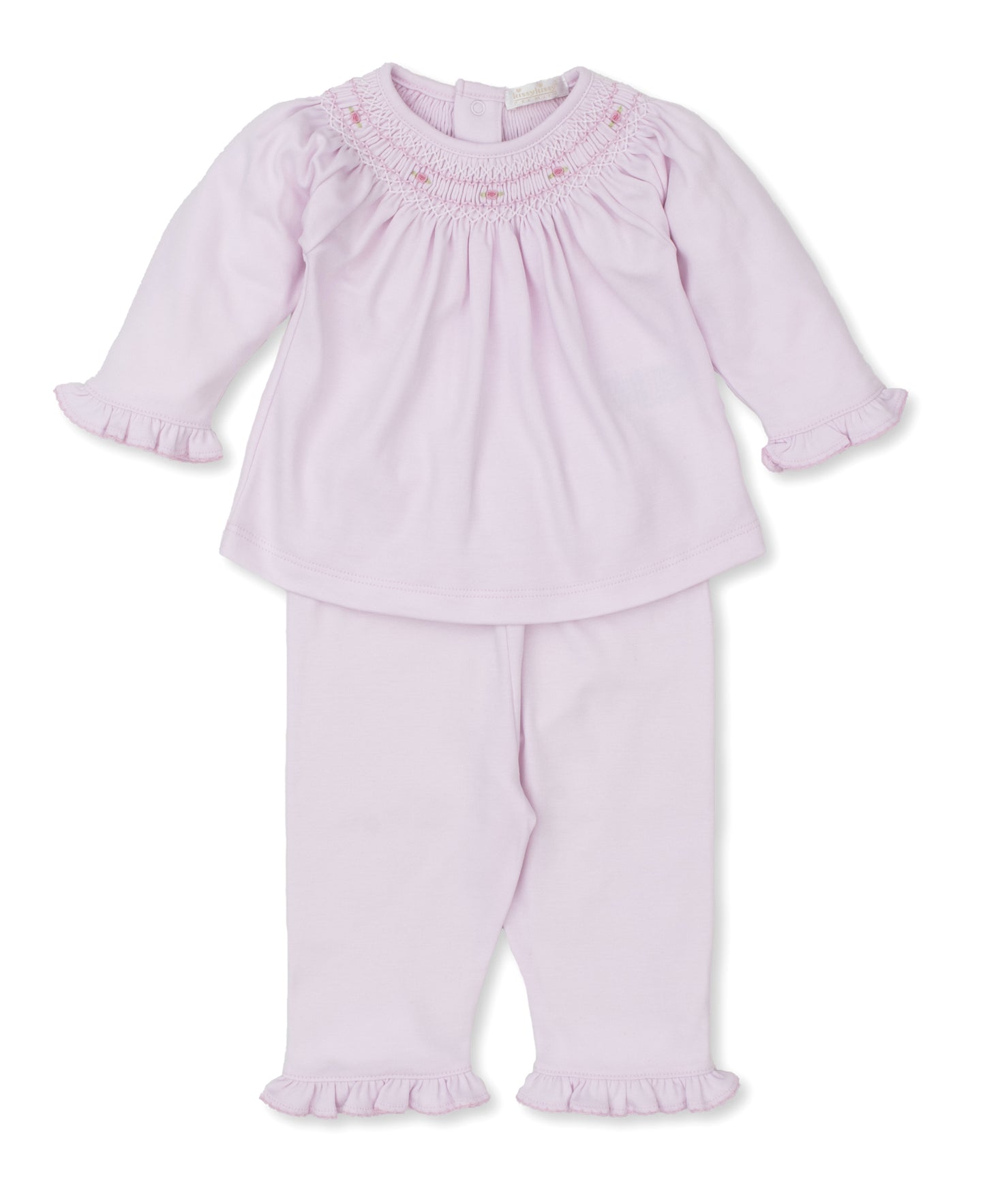 Smocked Pink Pant Set CLB Fall Bishop 23