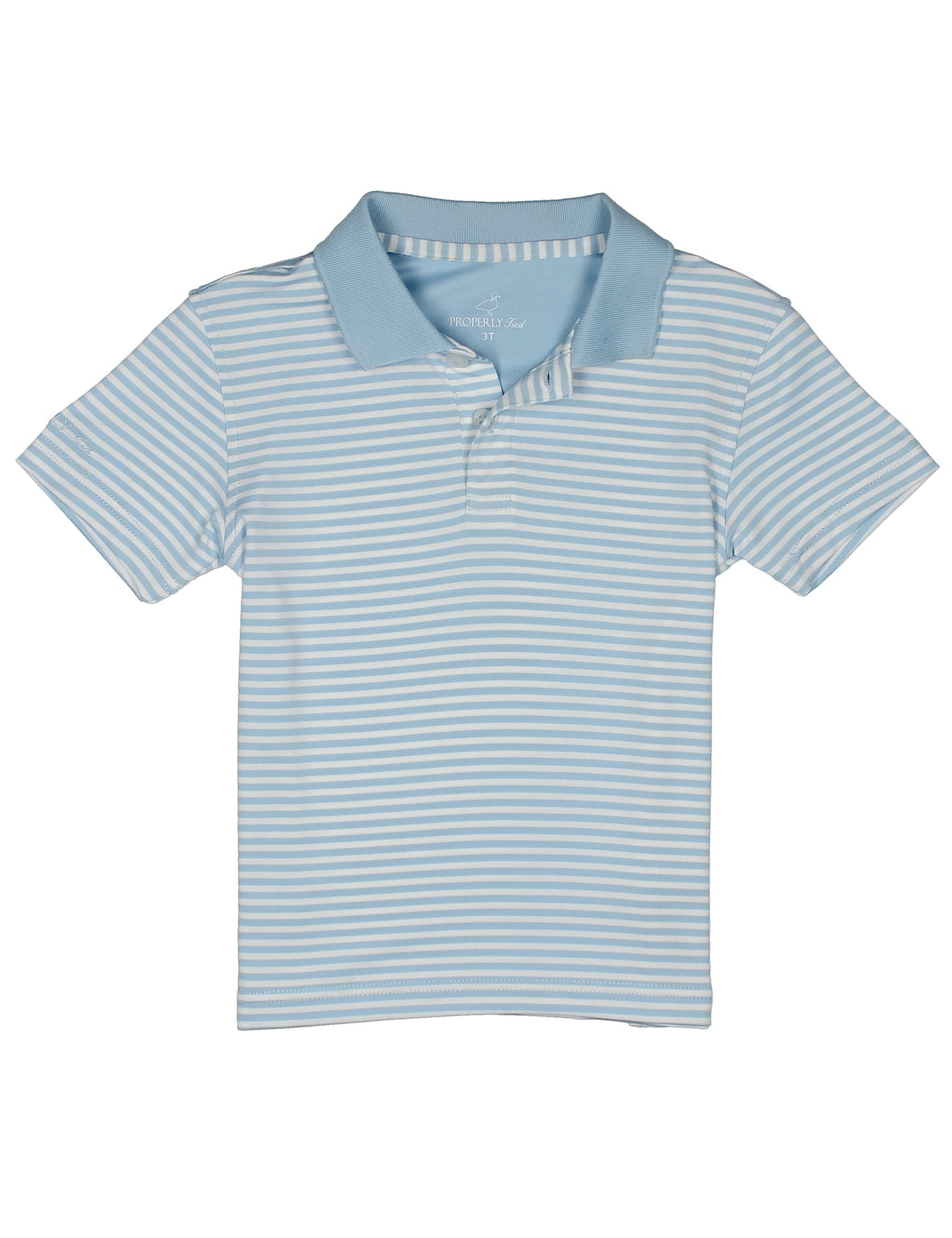 Boy's Dallas Polo Short Sleeve Powder Blue