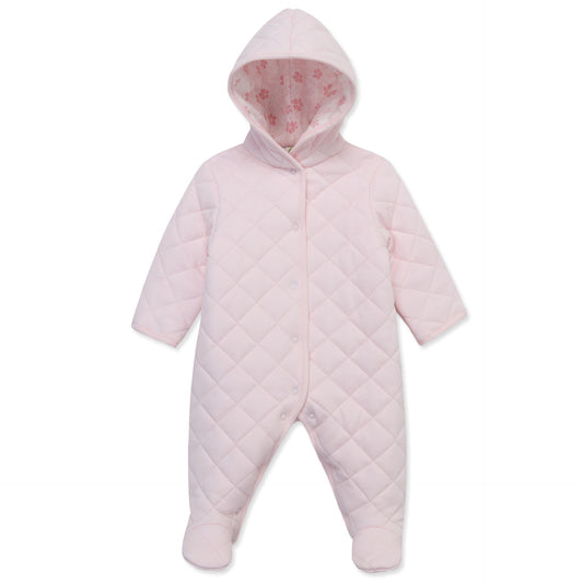 Pink Petals Quilted Pram Bunting