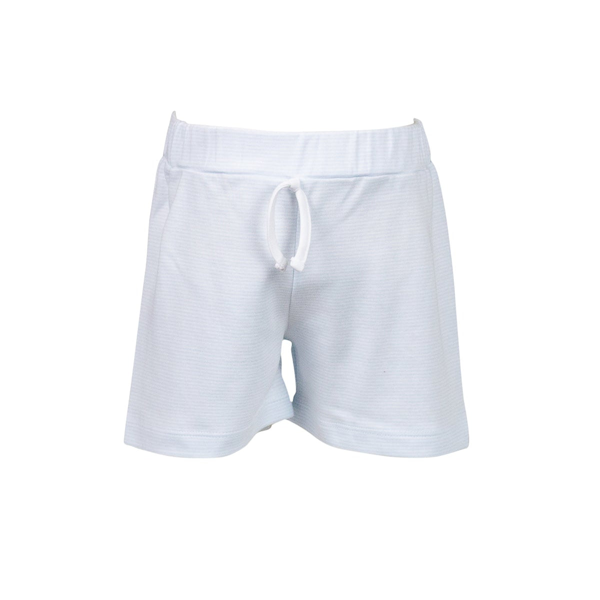 Light Blue Stripe Boy Shorts