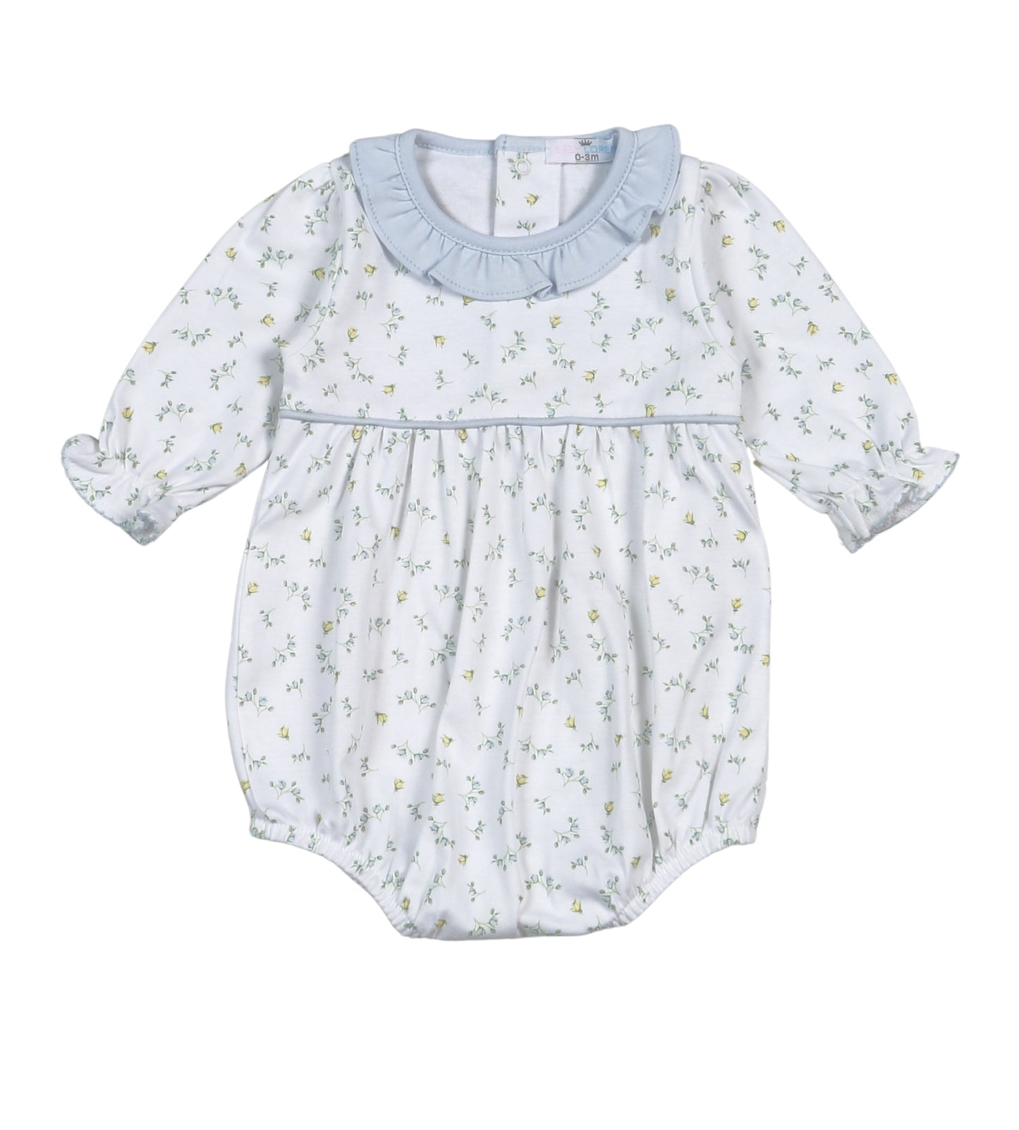Mia Floral Smocked Bubble