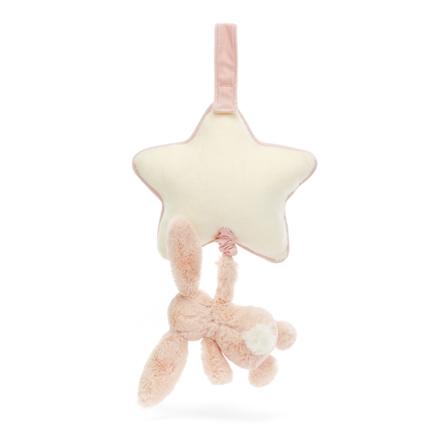 Bashful Blush Bunny Musical Pull