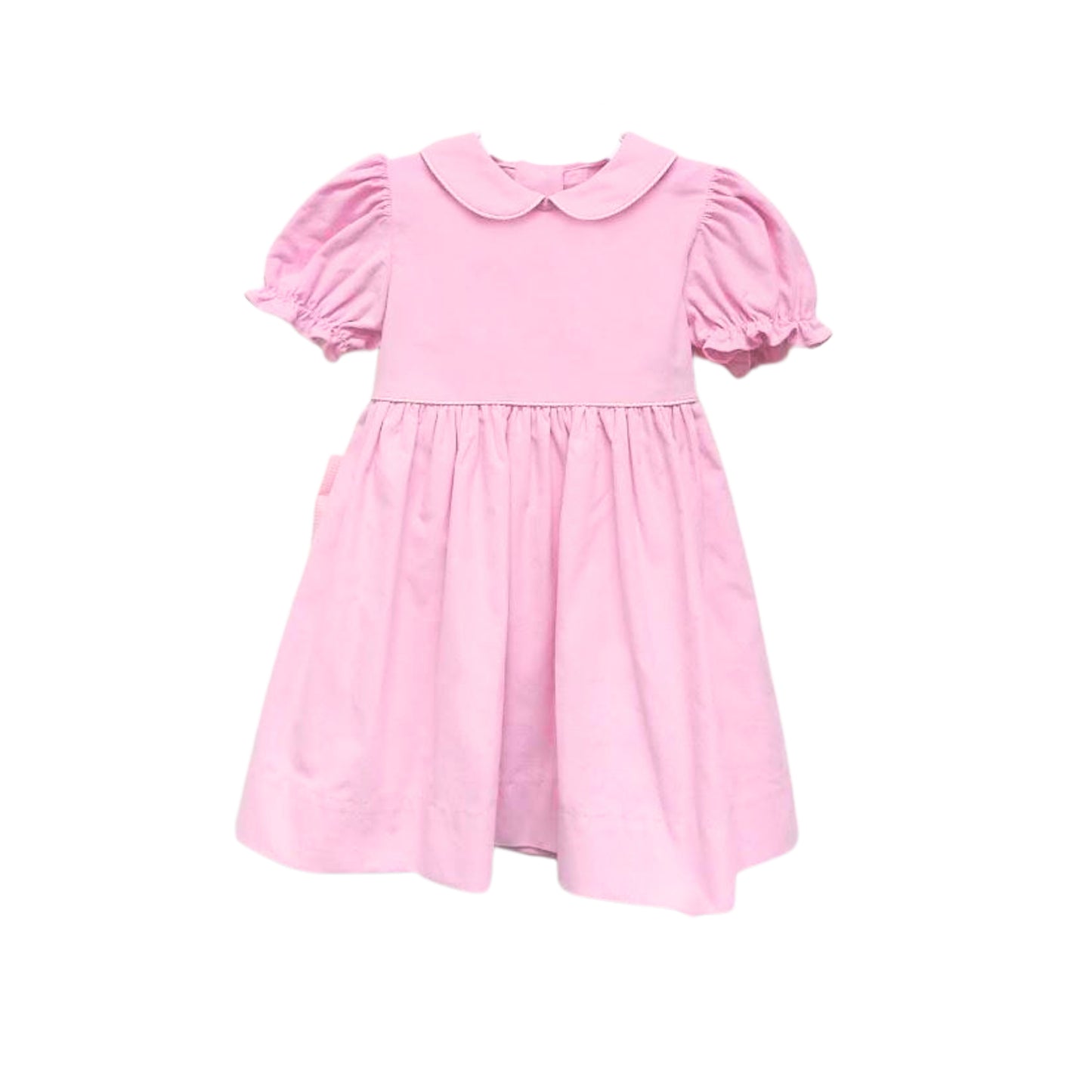 Mia Dress, Pink Corduroy