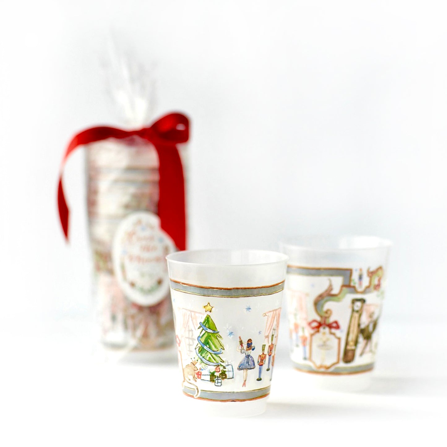 Nutcracker Cups Set of 8