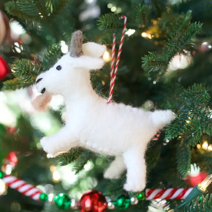 Ornament, Farm Animal Felt Wool (sold individually)