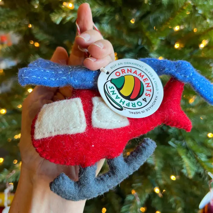 Ornament, Vehicle Felt Wool (sold individually)