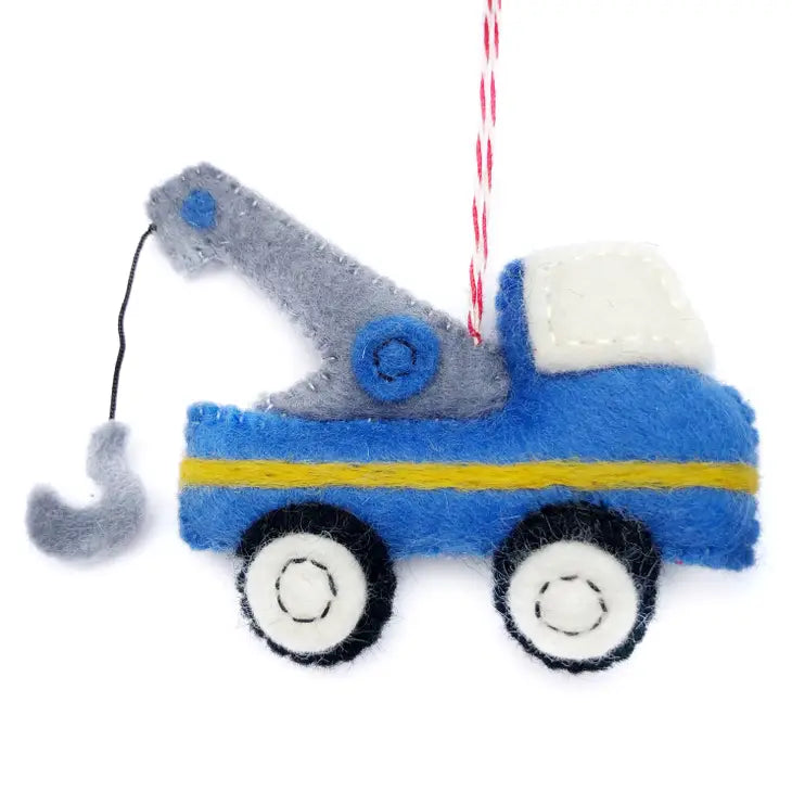 Ornament, Vehicle Felt Wool (sold individually)
