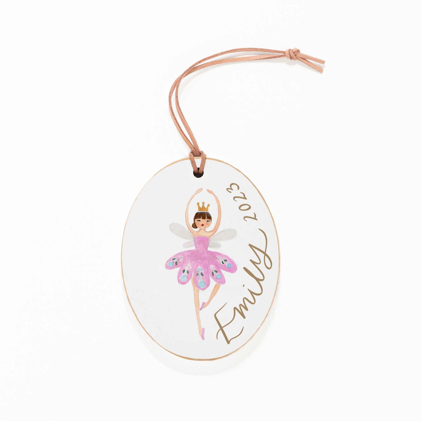 Ornament, Pink Ballerina