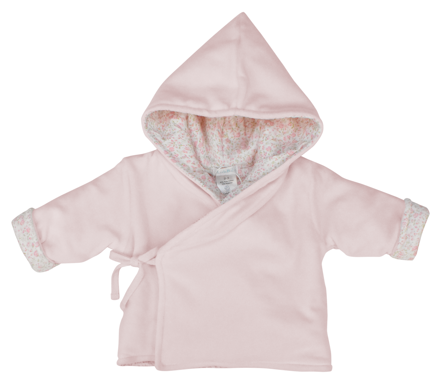 Roses Garden Velour Hooded Jacket
