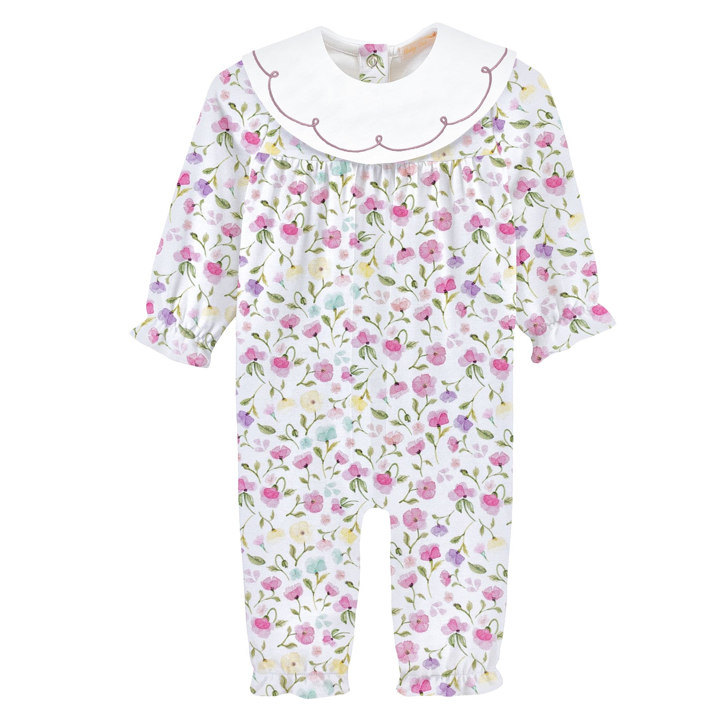 Printed Playsuit, Pastel Blooms