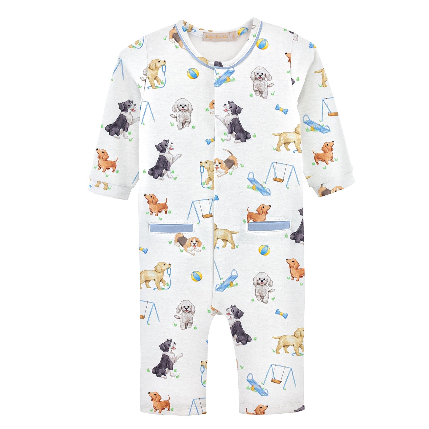 Printed Playsuit, Doggie Park